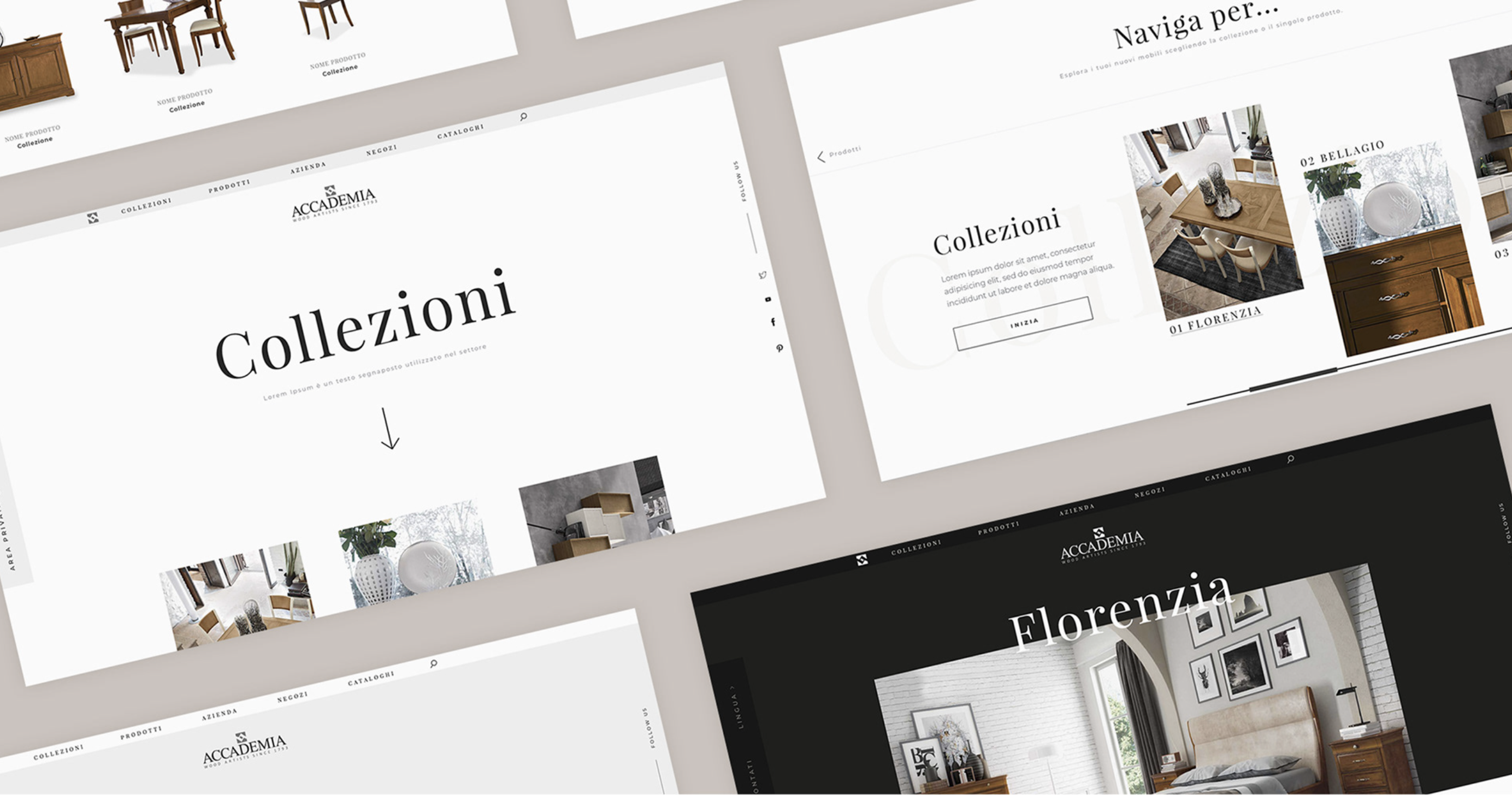 Accademia del mobile website