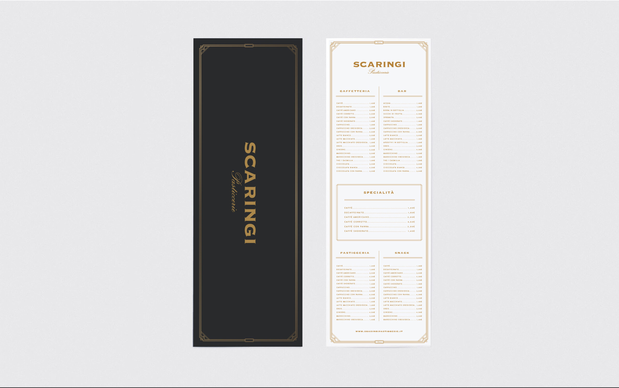 Pasticceria Scaringi rebranding