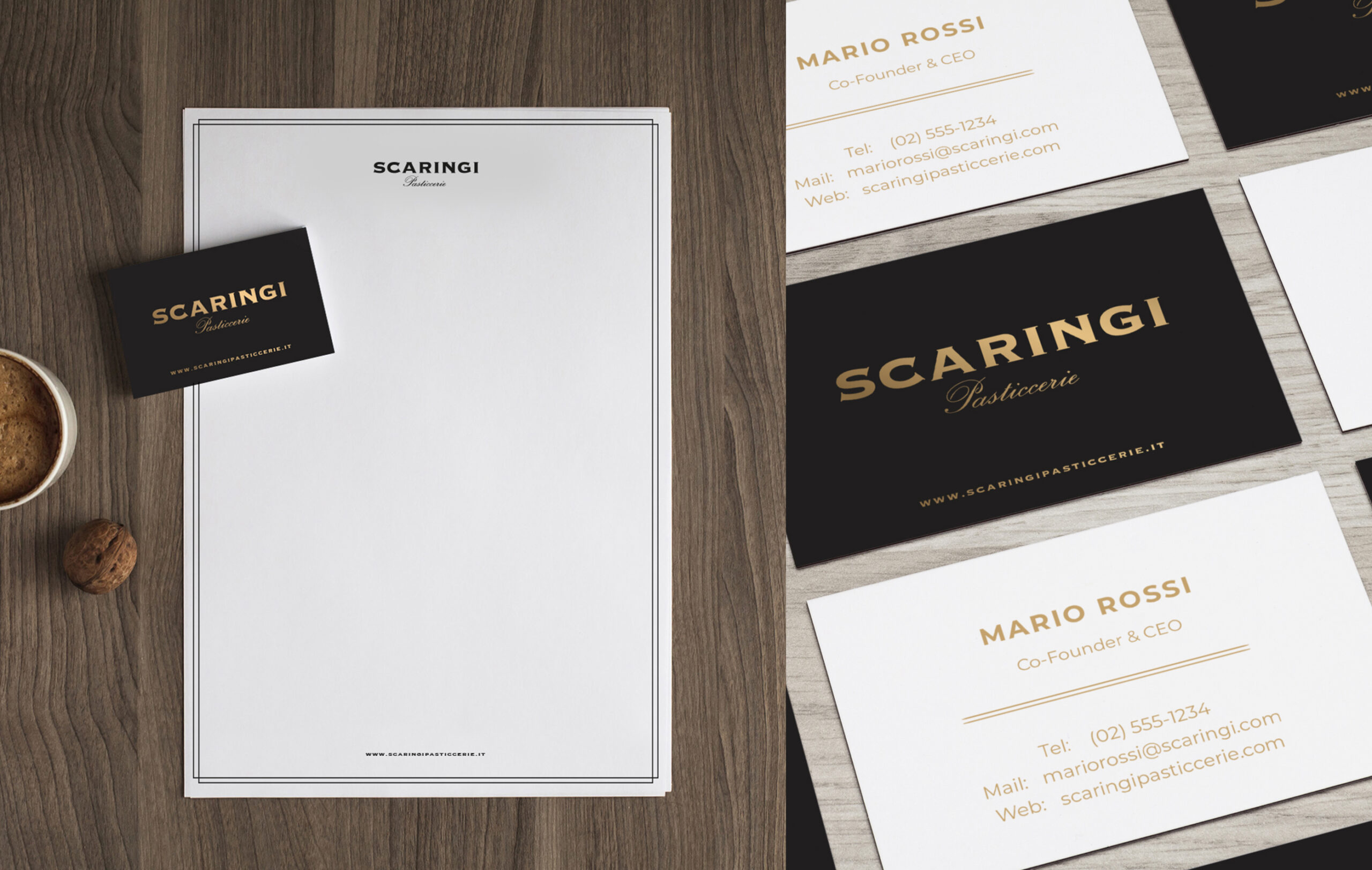 Pasticceria Scaringi rebranding